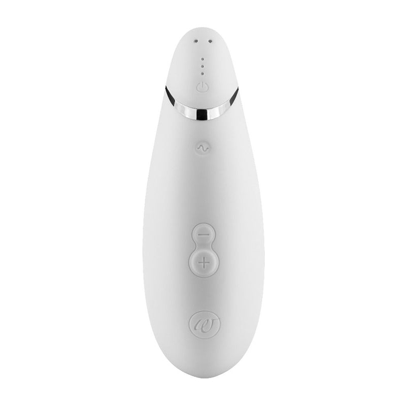 Premium External Clitoral Vibrator | Womanizer | Sensuale.ca WHITE